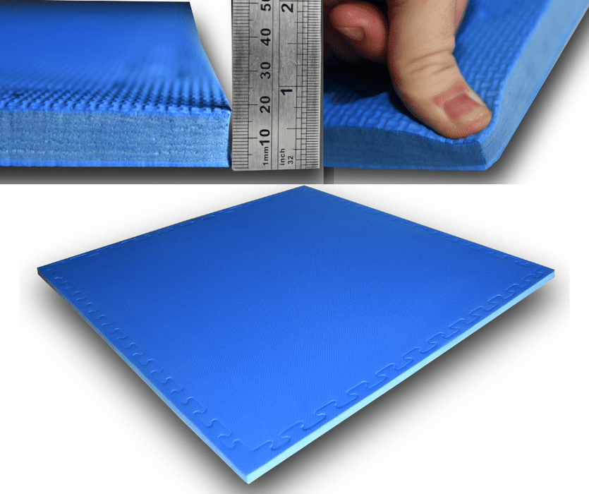 Soft Blue Karate Mats