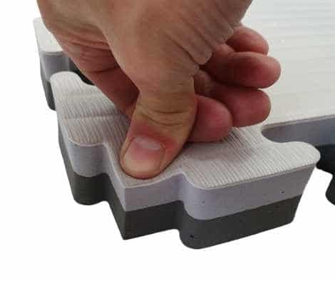30mm silver black MMA BJJ Mats