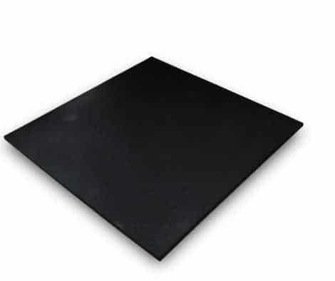 Rubber Blue Fleck Gym Mats Weight Training 1m x 1m x 15mm