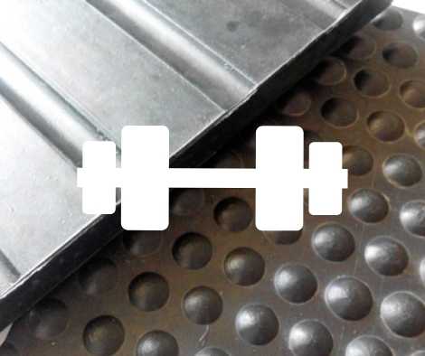 Weight Training Rubber Mats