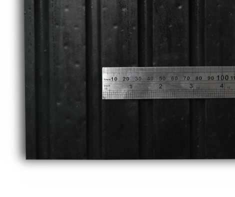 Weight Lifting Gym Mats Rubber 0.91m x 1.22m x 12mm Stud Dot