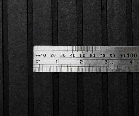 Weight Lifting Gym Mats Rubber Ameobic 0.91m x 1.22m x 17mm