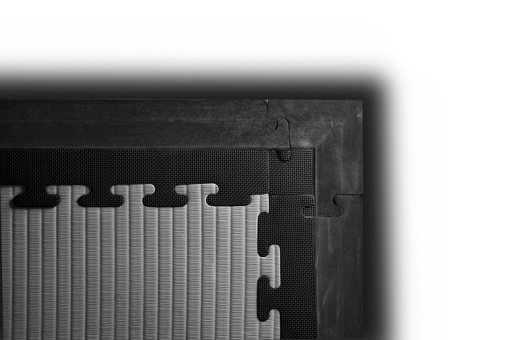 40mm Jigsaw Mat Ramps - Black