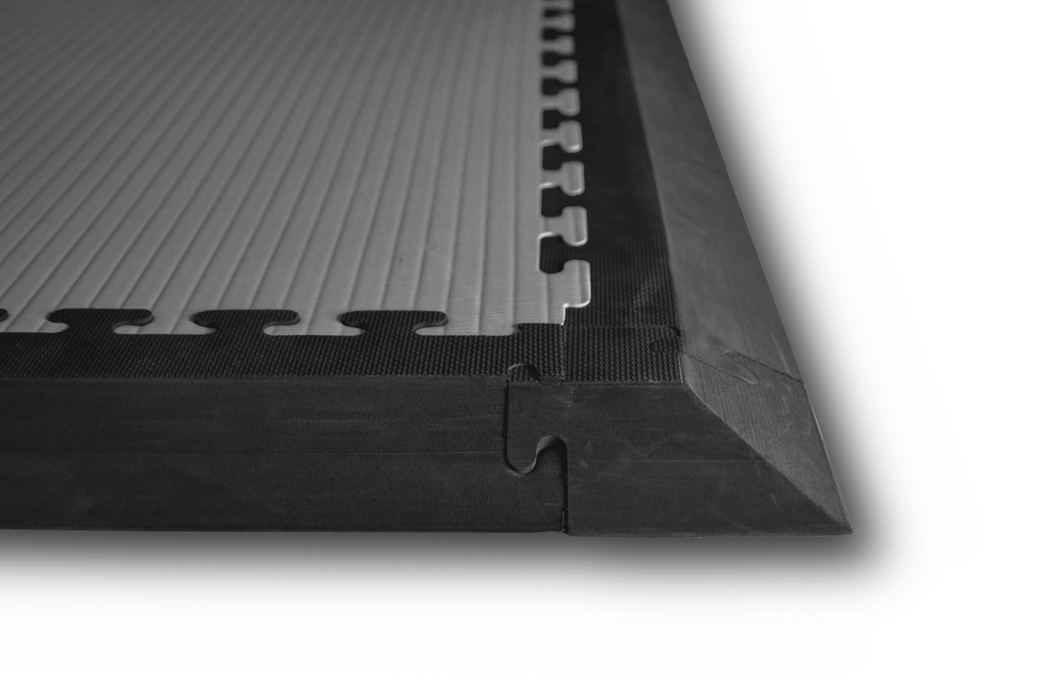 40mm Jigsaw Mat Ramps - Black