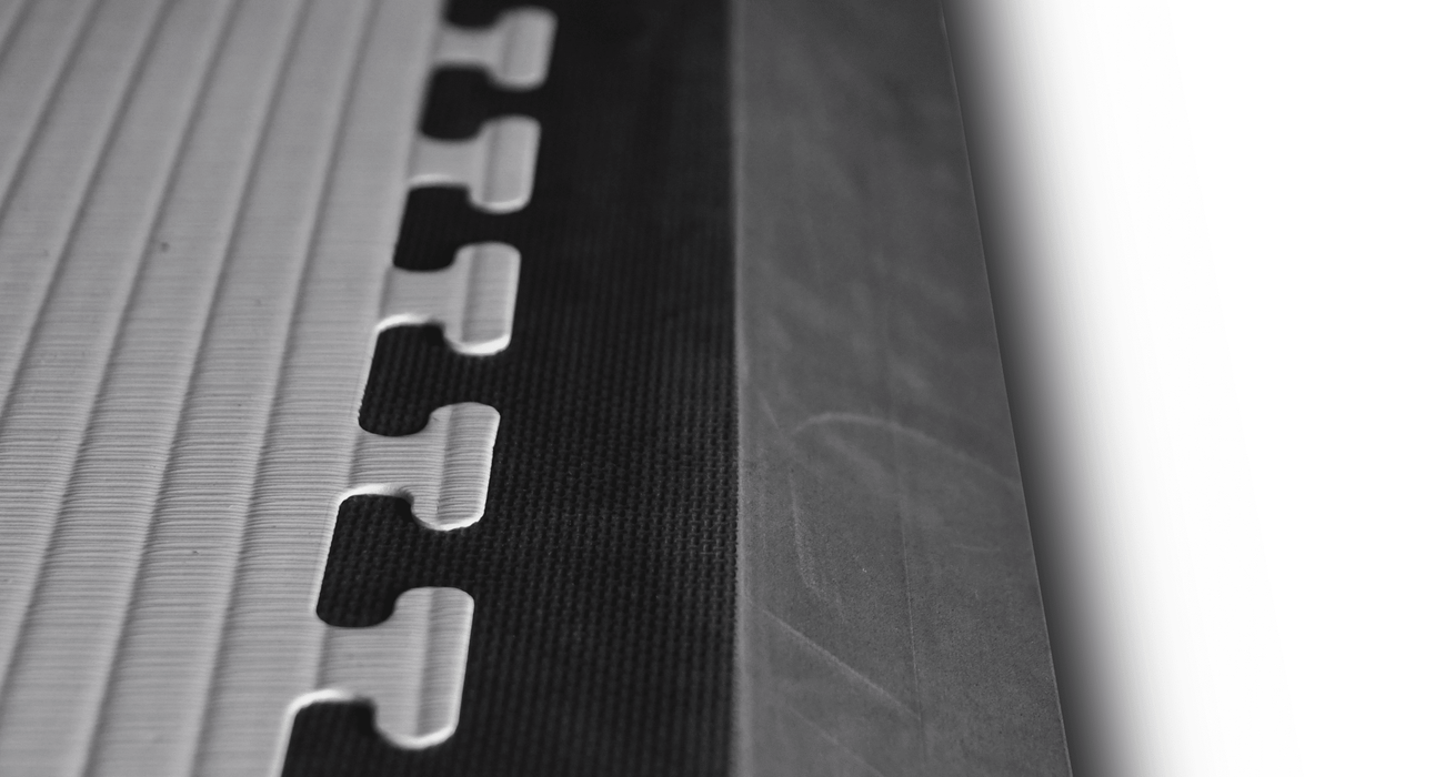 40mm Jigsaw Mat Ramps - Black