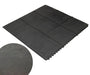 15m interlocking rubber gym tiles with ramps