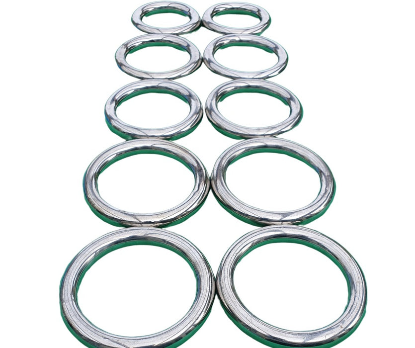 Iron Rings - Kung Fu Strength Training 10 ring set 6.5kgs