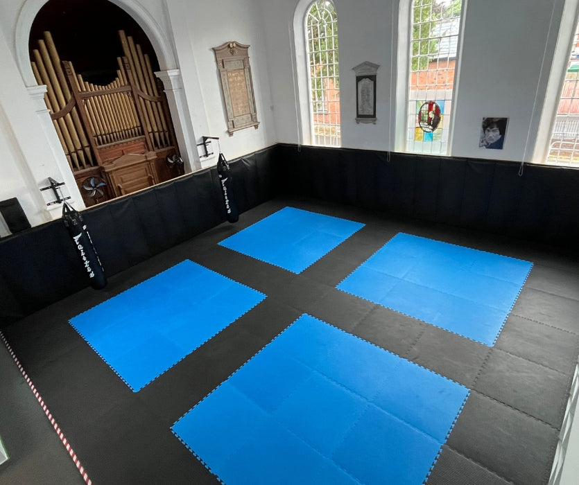 Wall Mats - Wall Padding for MMA BJJ 1.83m x 0.61 x 50mm *BLACK