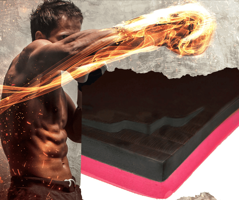 MMA red Black EVA Jigsaw mats
