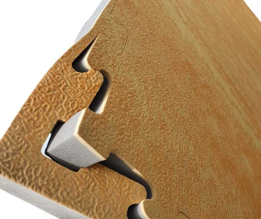 Wood effect mats