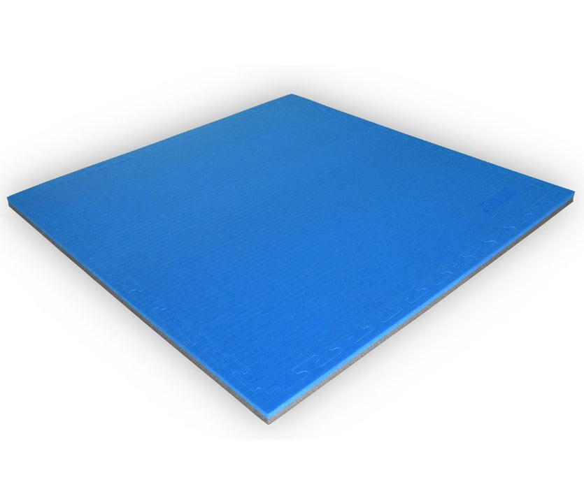 IMPACT TATAMI 30mm 1m x 1m XPE -NO SMELL- Red/Blue Jigsaw Mat