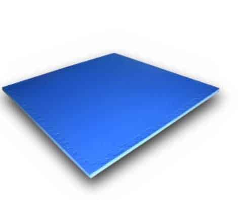 20mm 1m x 1m Blue/Blue Jigsaw Mat Standard Grip 120kg/cbm density