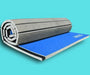 Roll out mats blue