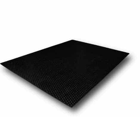 Weight Lifting Gym Mats Rubber 0.91m x 1.22m x 12mm Stud Dot