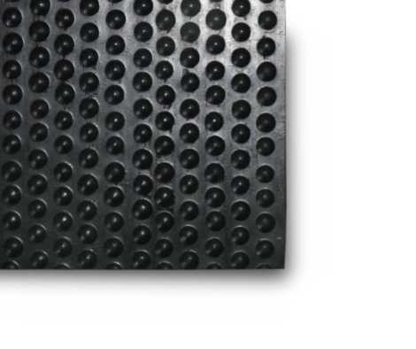 Weight Lifting Gym Mats Rubber 0.91m x 1.22m x 12mm Stud Dot
