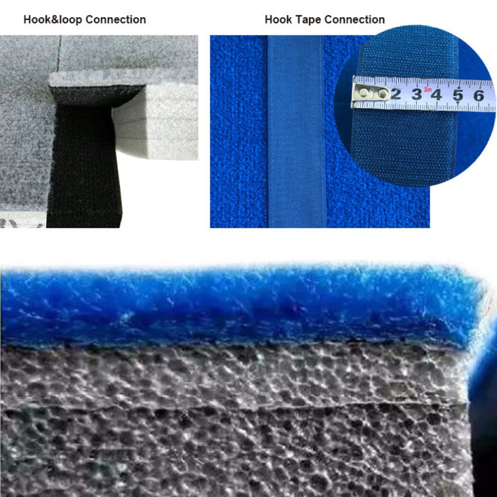 Rollout Mats Carpet Top Gymnastics 12m x 1.5m x 40mm Black
