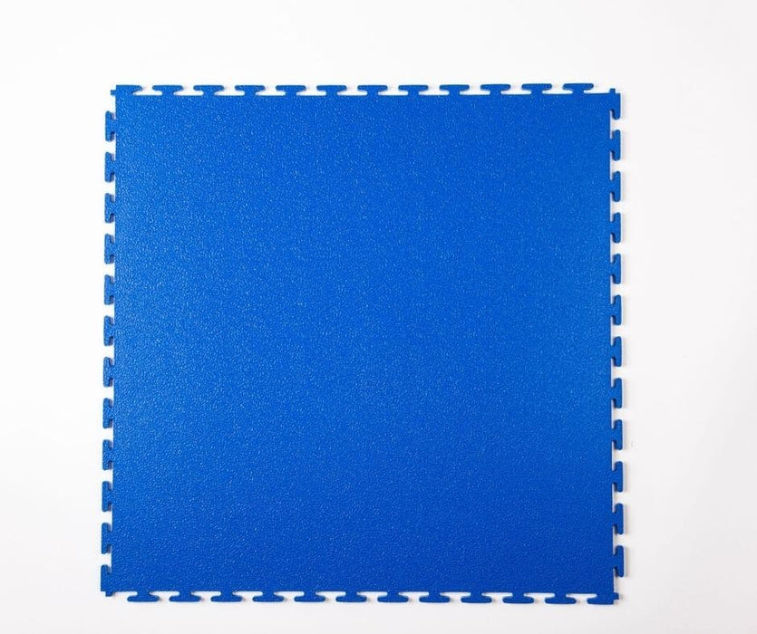 Gym Floor Mats Ireland - Flexi Tile 5 Blue 516mm x 516mm x 4.5mm