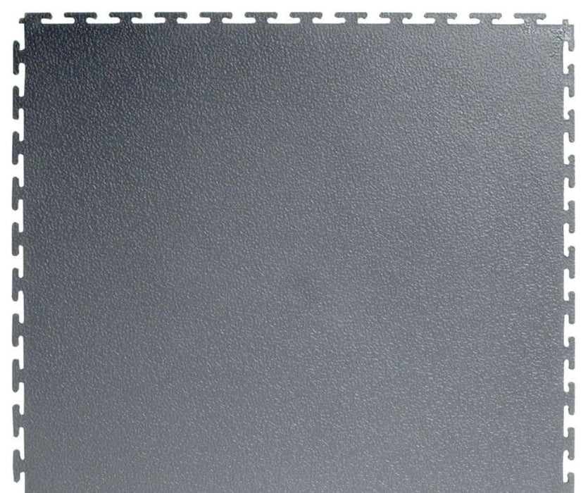Gym Flooring Mats Ireland - Flexi Tile 5 Charcoal 516mm x 516mm x 4.5mm
