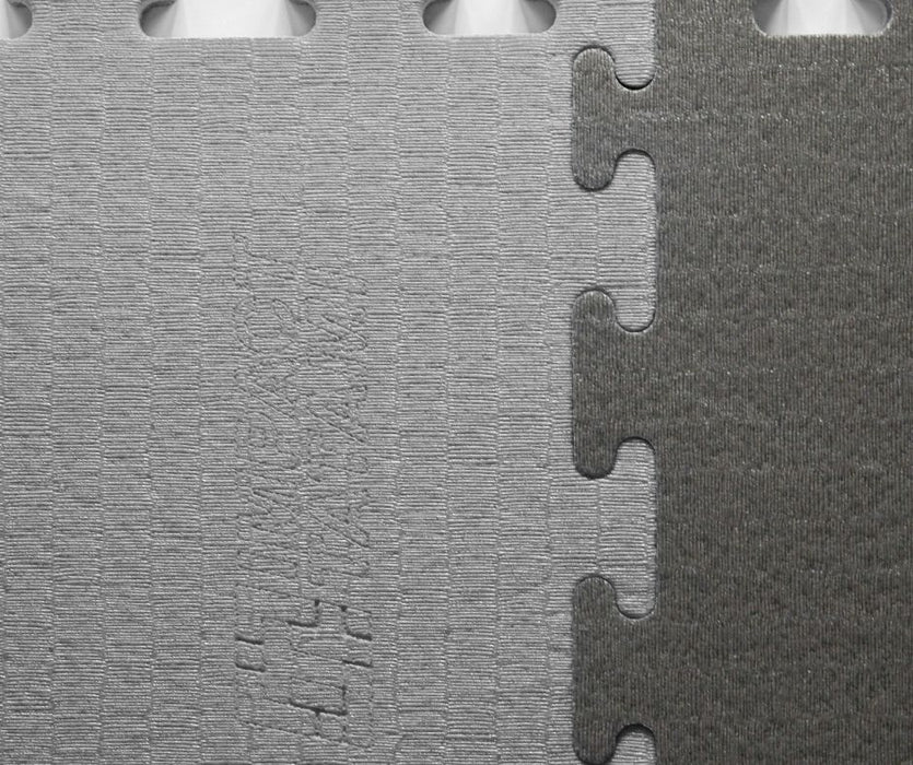 Ex- Demo IMPACT TATAMI 30mm 1m x 1m XPE -NO SMELL- Grey/Black Jigsaw Mat