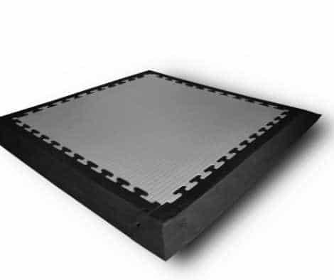 40mm Jigsaw Mat Ramp Corners - Black