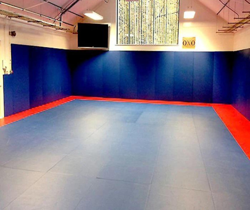 Wall Mats - Wall Padding for MMA BJJ 1.83m x 0.61 x 50mm Blue